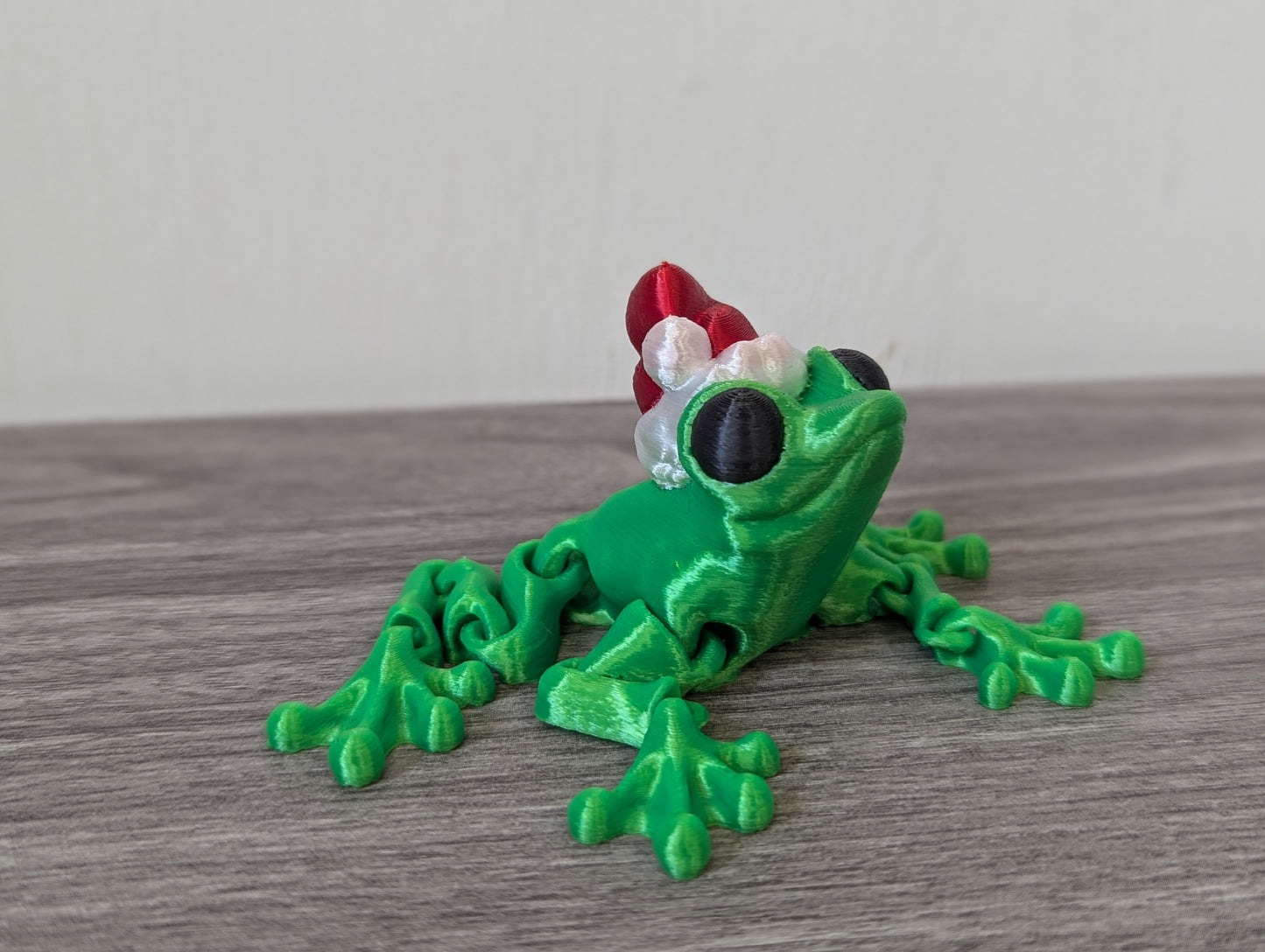 Christmas Santa Frog