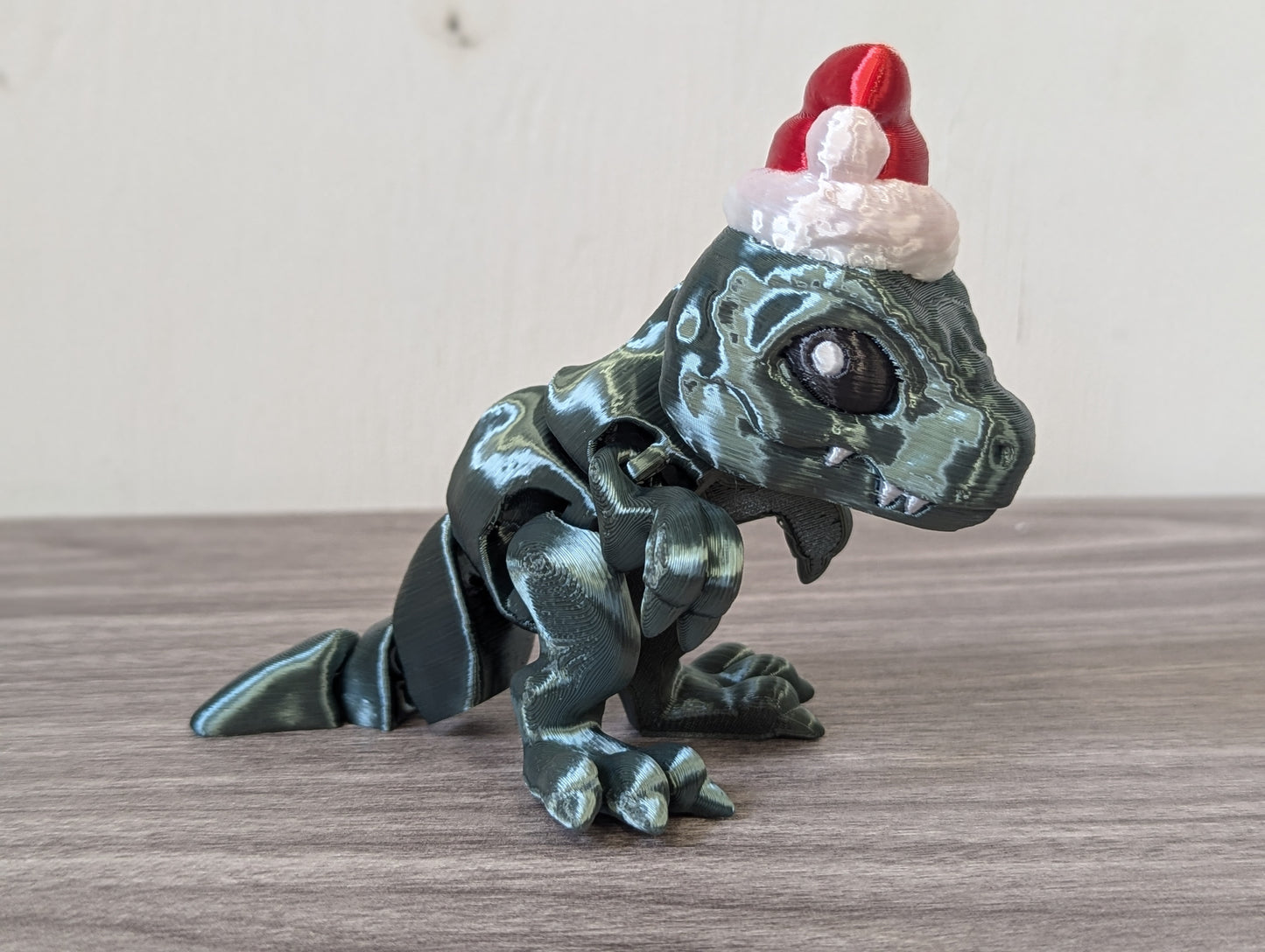 Christmas Santa T-Rex